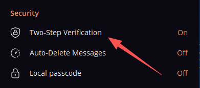 第三步：Two-Step Verification